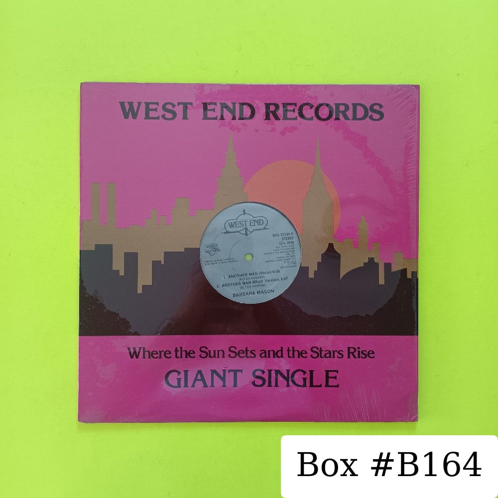 Barbara Mason - Another Man 12" SHRINK - 1983 - WES 22164 - Used - EX - Vinyl