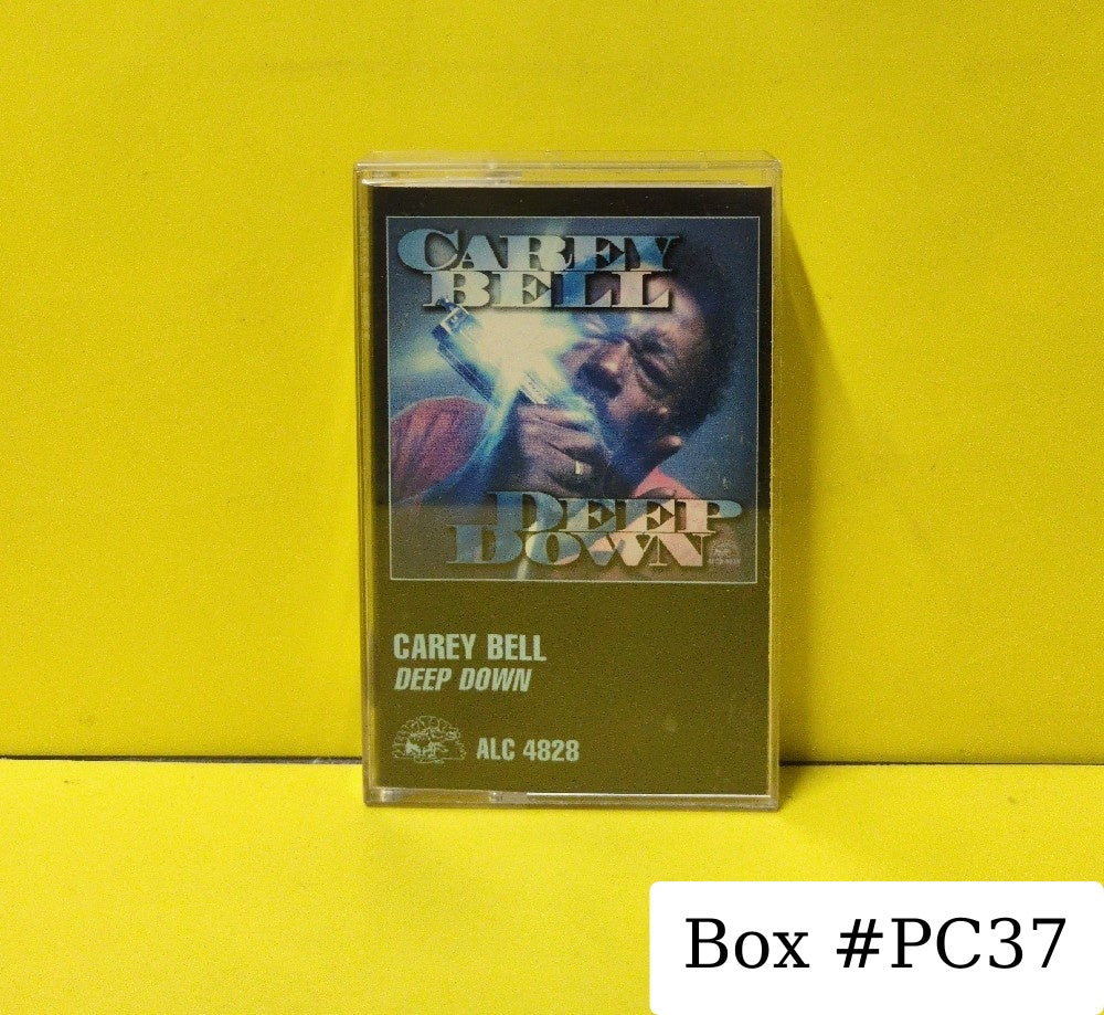 Carey Bell - Deep Down - 1995 - ALC 4828 - Used - EX - Cassettes - Clear Tape Shell