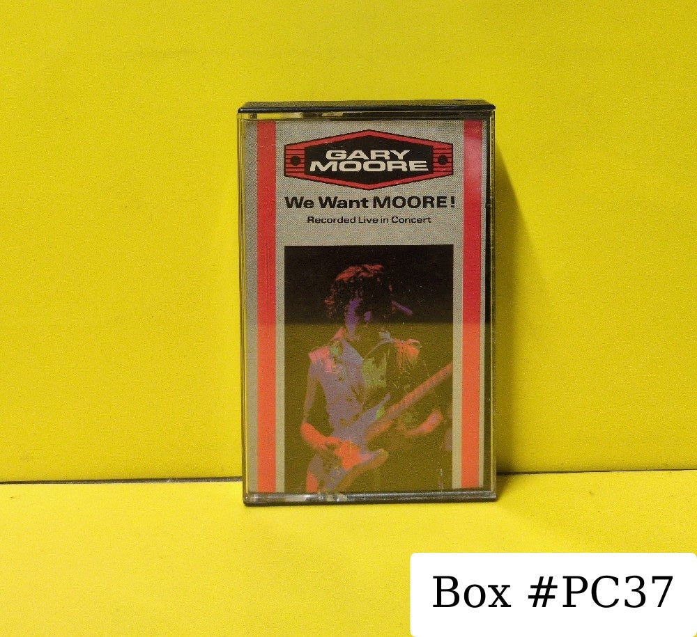 Gary Moore - We Want Moore! - 1989 - 91257-4 - Used - EX - Cassettes - White Tape Shell