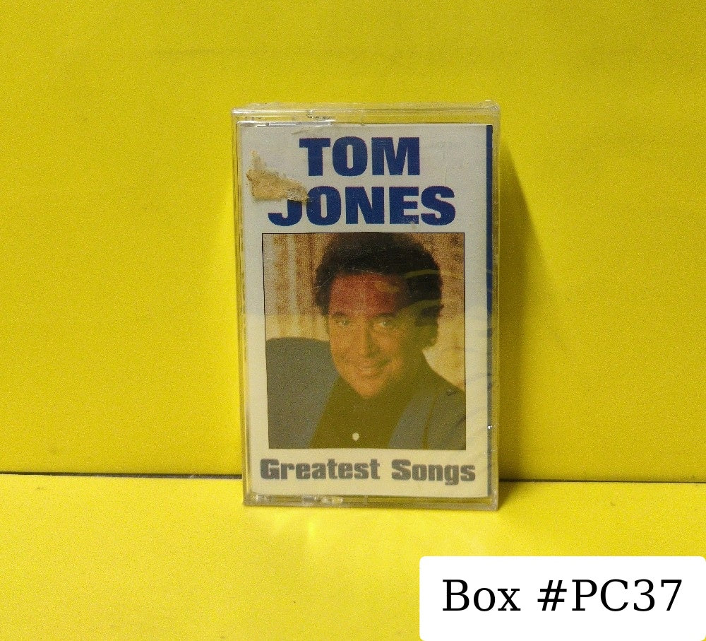 Tom Jones - Greatest Songs - 1995 - D4-77716 - New - Sealed - Cassettes