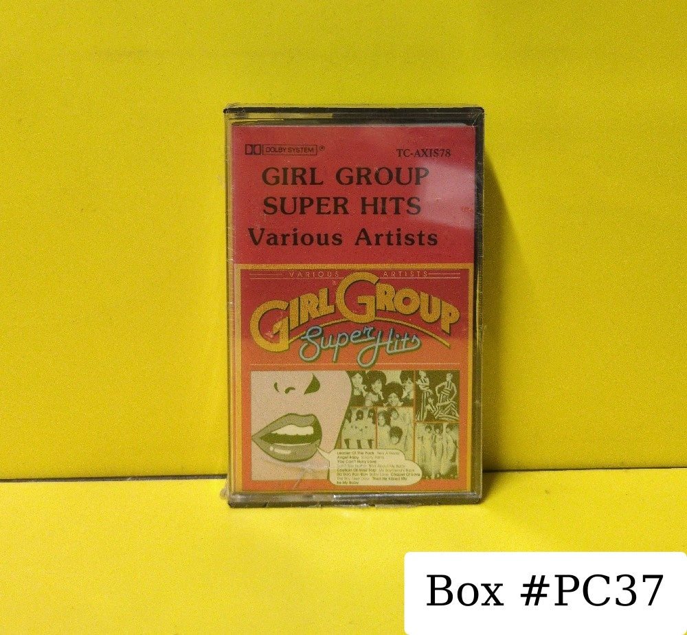 Various - Girl Group Super Hits - 1982 - TC-AXIS78 - New - Sealed - Cassettes - New Zealand Import