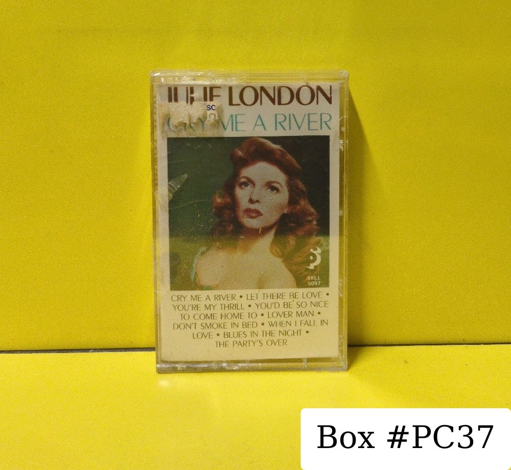 Julie London - Cry Me A River - 1984 - 4XLL-9097 - New - Sealed - Cassettes - White Tape Shell