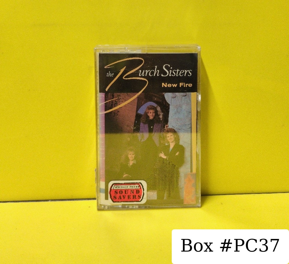 The Burch Sisters - New Fire - 1989 - 836 711-4 - New - Sealed - Cassettes