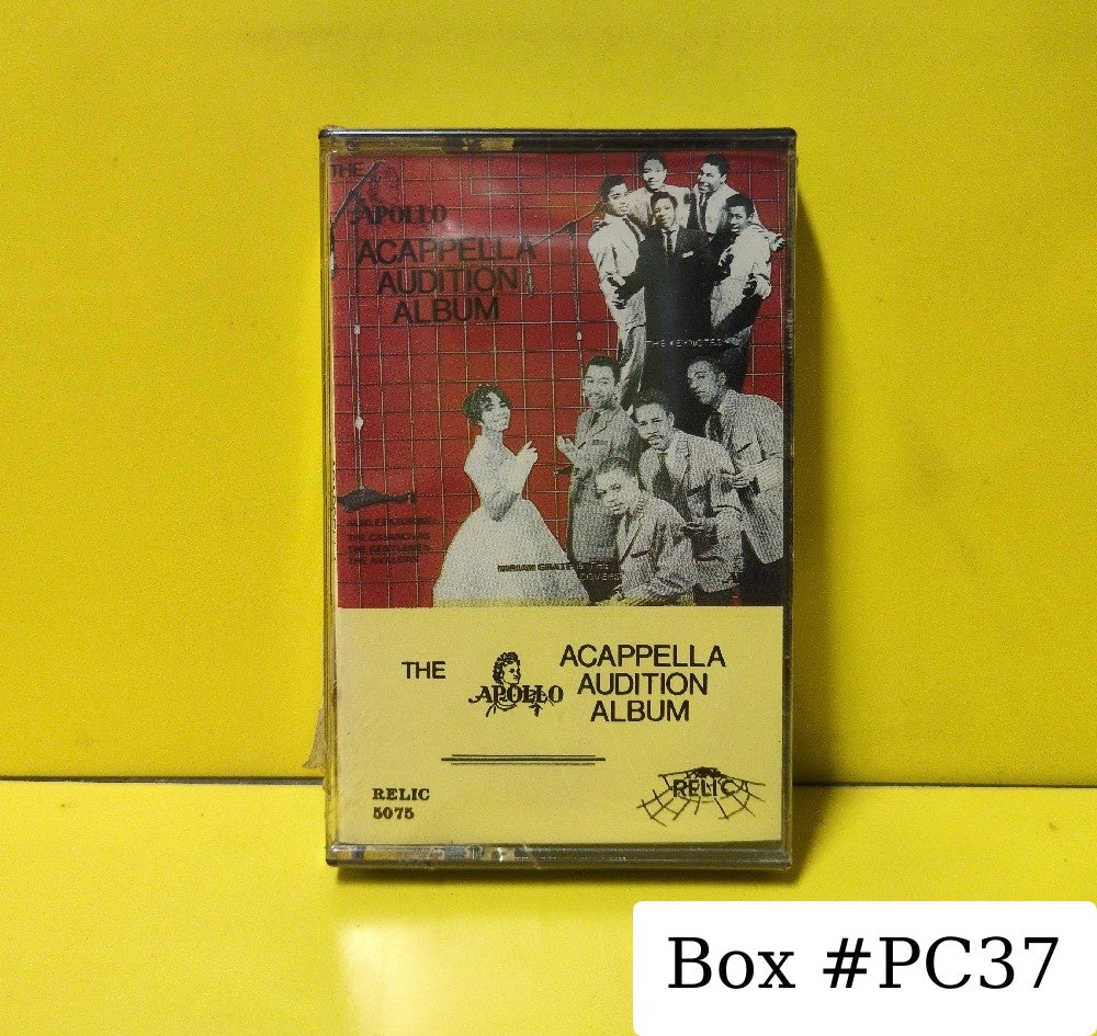 Various - Apollo Acappella Audition Album - 5075 - New - Sealed - Cassettes