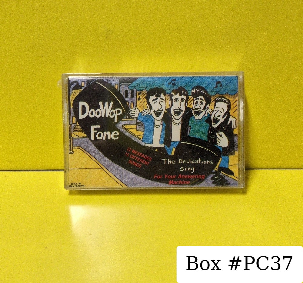 The Dedications - Doo Wop Fone - DWF-1 - New - Sealed - Cassettes