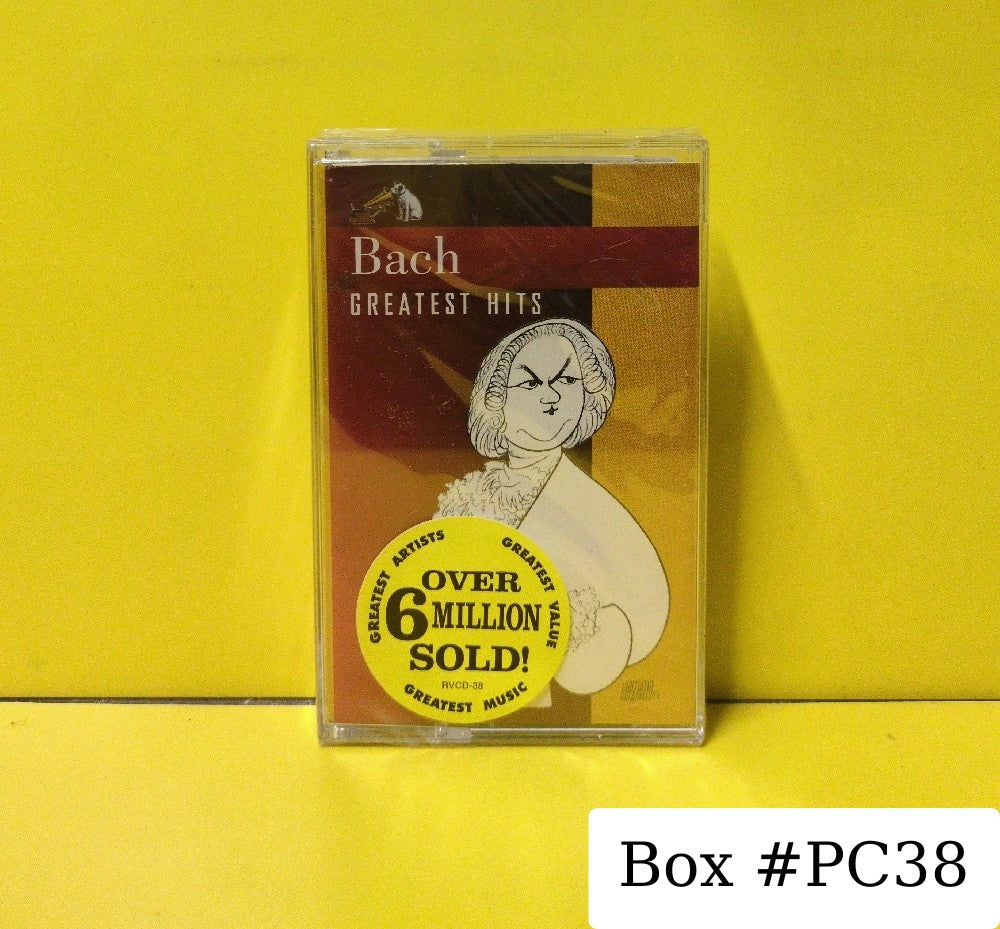 Johann Sebastian Bach - Bach Greatest Hits - 1999 - 09026-60828-4 - New - Sealed - Cassettes - Reissue