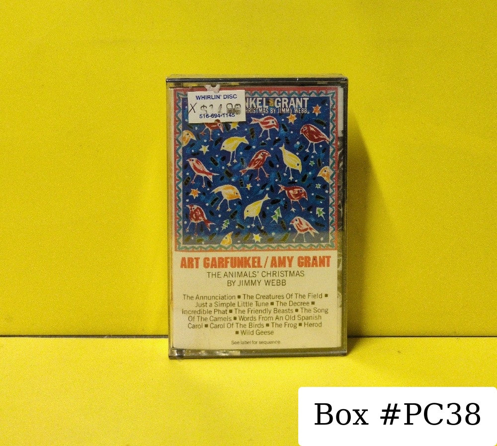 Art Garfunkel, Amy Grant - The Animals' Christmas By Jimmy Webb - 1986 - FCT 40212 - New - Sealed - Cassettes