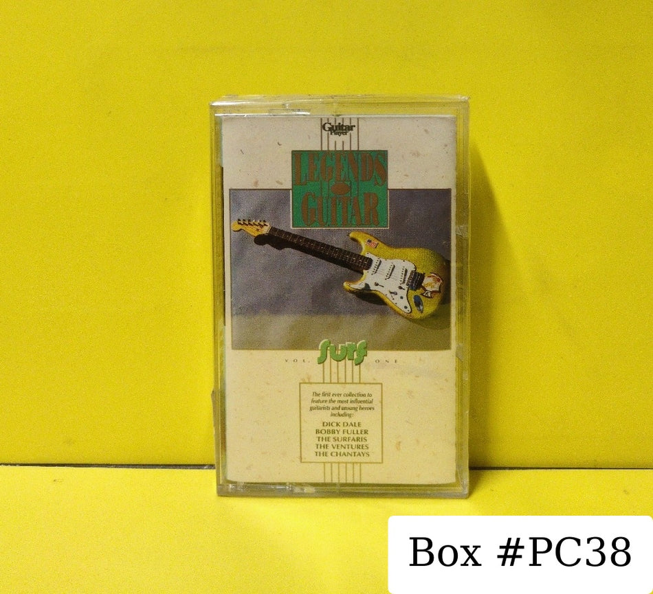 Various - Guitar Player Presents: Legends Of Guitar: Surf, Vol. 1 - 1991 - R4 70724 - New - Sealed - Cassettes