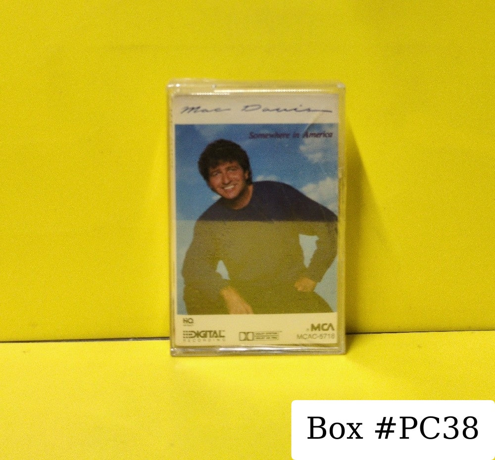 Mac Davis - Somewhere In America - 1986 - MCAC-5718 - New - Sealed - Cassettes