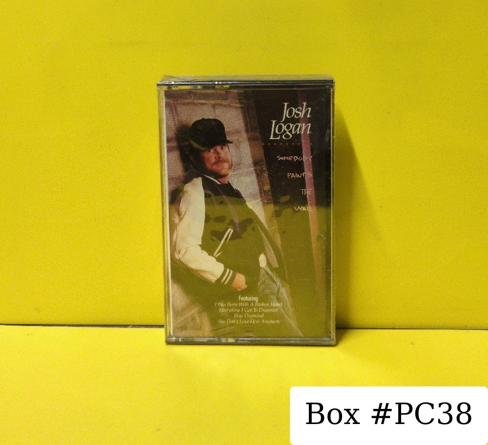 Josh Logan - Somebody Paints The Wall - 1989 - CRBC-10612 - New - Sealed - Cassettes