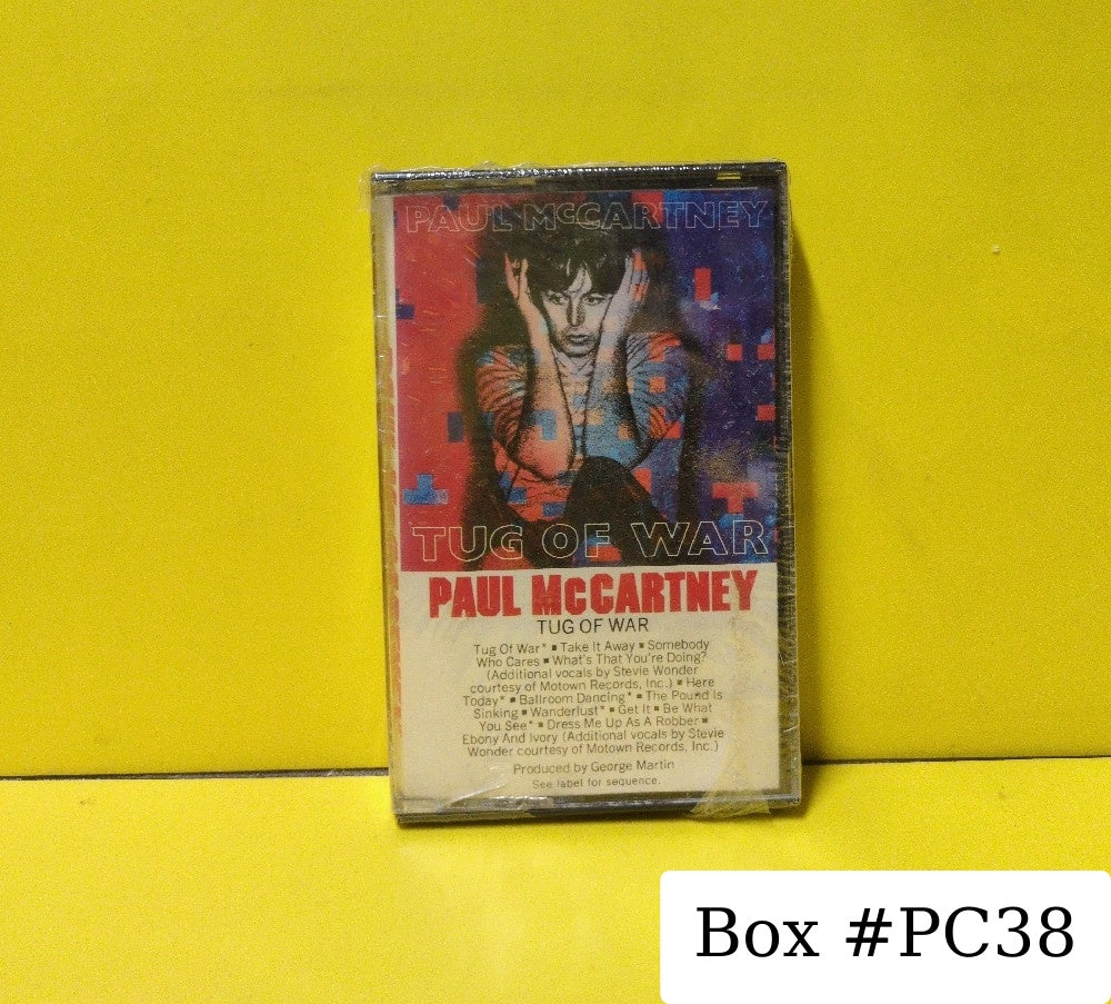 Paul McCartney - Tug Of War - 1982 - TCT 37462 - New - Sealed - Cassettes