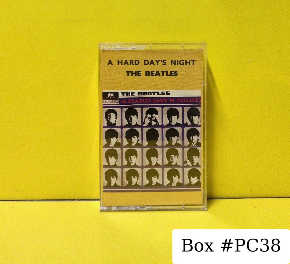 The Beatles - A Hard Day's Night - 1987 - C4J-46437 - Used - EX - Cassettes - Reissue - Remastered - Untextured Clear Tape Shell