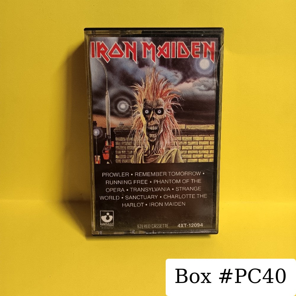 Iron Maiden - Iron Maiden / Self Titled - 1980 - 4XT-12094 - Used - EX - Cassettes
