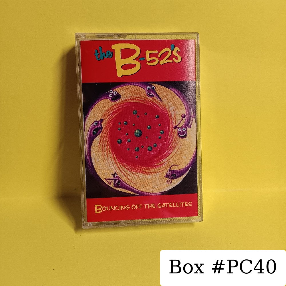 The B-52's - Bouncing Off The Satellites - 1986 - 9 25504-4 - Used - EX - Cassettes