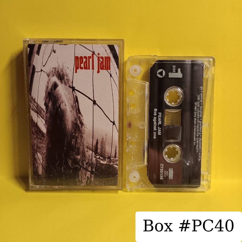 Pearl Jam - Vs. - 1993 - ZT 53136 - Used - EX - Cassettes
