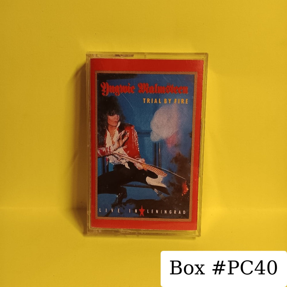 Yngwie Malmsteen - Trial By Fire/Live In Leningrad - 1989 - 839 726-4 - Used - EX - Cassettes