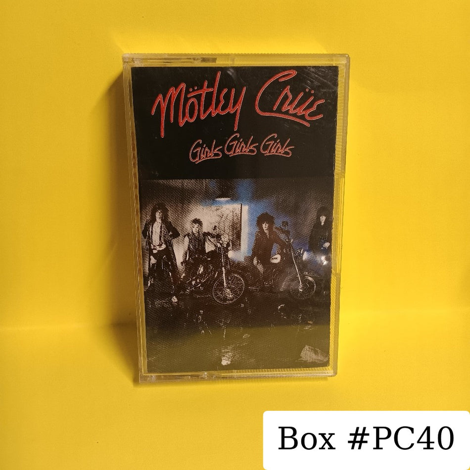 Mötley Crüe - Girls, Girls, Girls - 1987 - 9 60725-4 - Used - EX - Cassettes