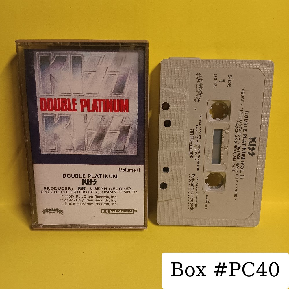 Kiss - Double Platinum - 1989 - 824 155-4 M-2 - Used - EX - Cassettes
