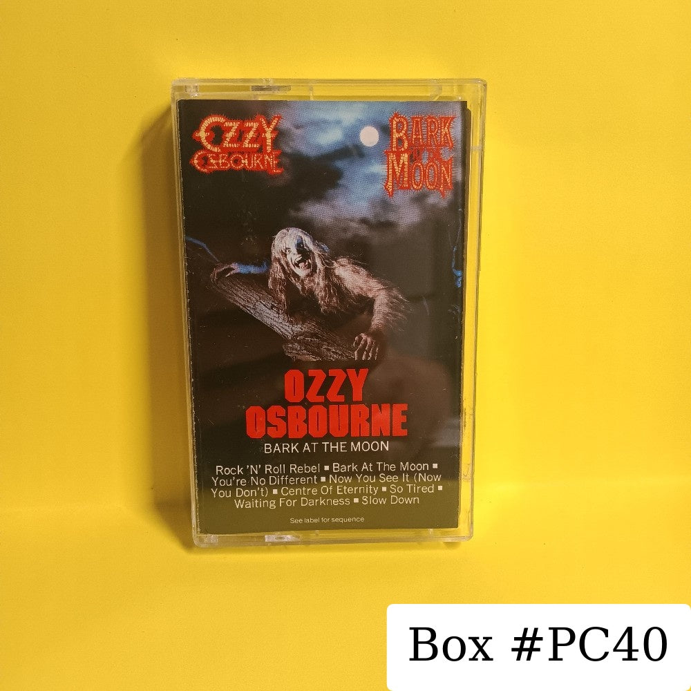Ozzy Osbourne - Bark At The Moon - 1983 - PZT 38987 - Used - EX - Cassettes