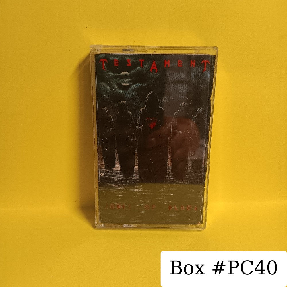 Testament  - Souls Of Black - 1990 - 7 82143-4 - Used - EX - Cassettes