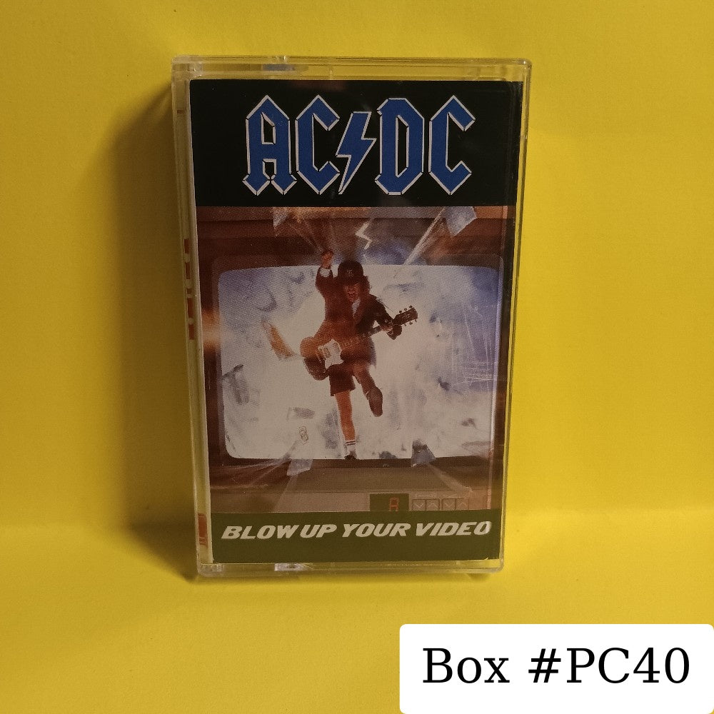 AC/DC - Blow Up Your Video - 1988 - 7 81828-4 - Used - EX - Cassettes