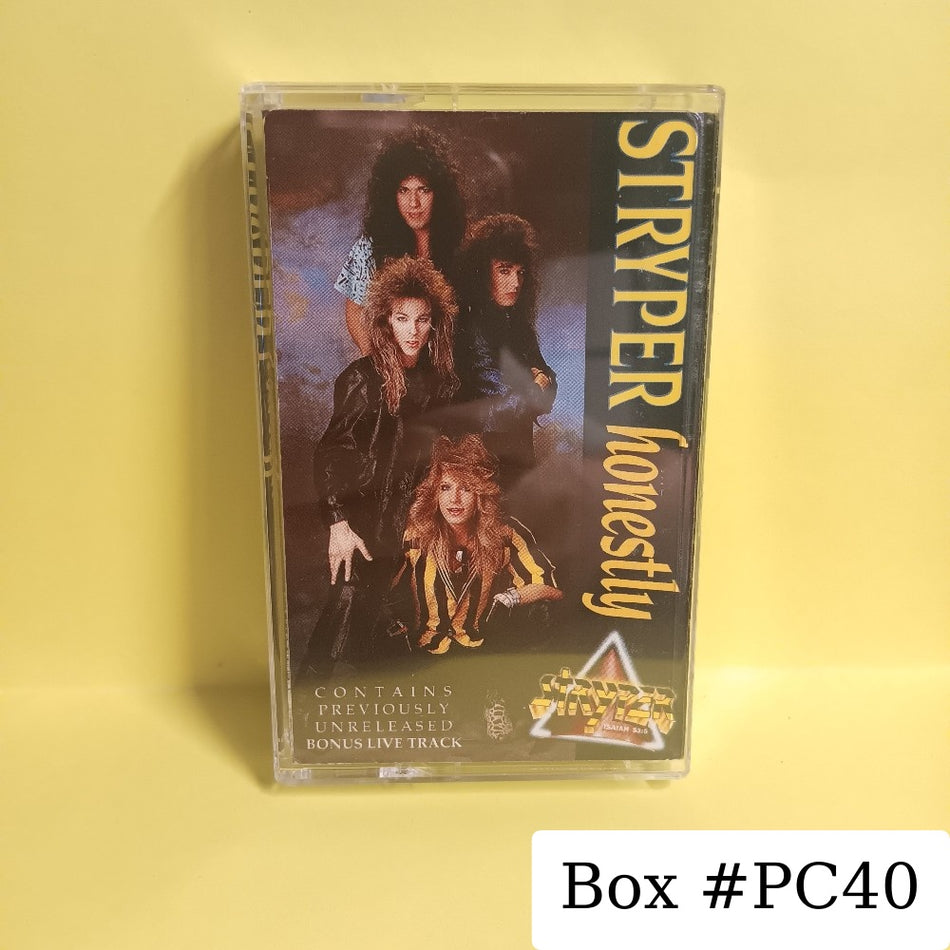 Stryper - Honestly - 1987 - 4V-75504 - Used - EX - Cassettes