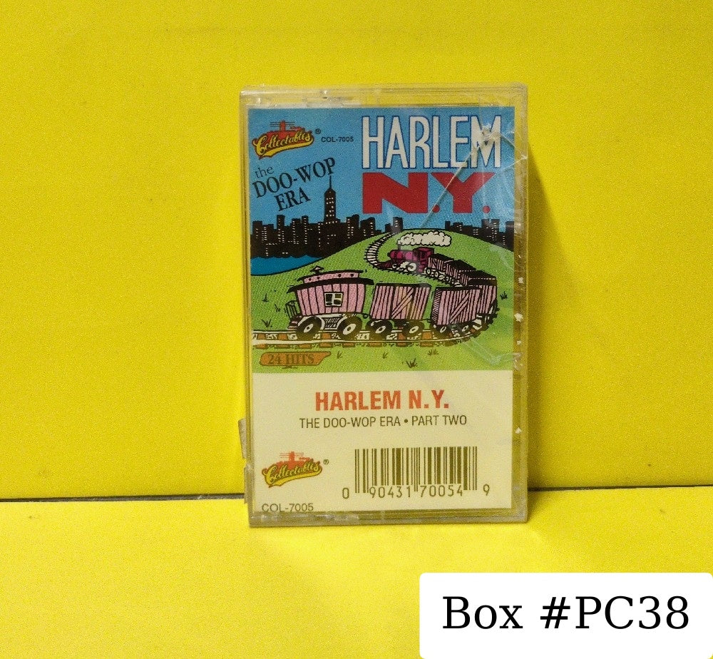 Various - Harlem N.Y. - The Doo-Wop Era - Part 2 - 1992 - COL-7005 - New - Sealed - Cassettes