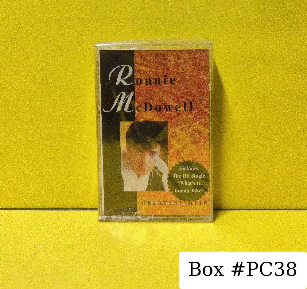 Ronnie McDowell - Greatest Hits - 1994 - D4-77676 - New - Sealed - Cassettes
