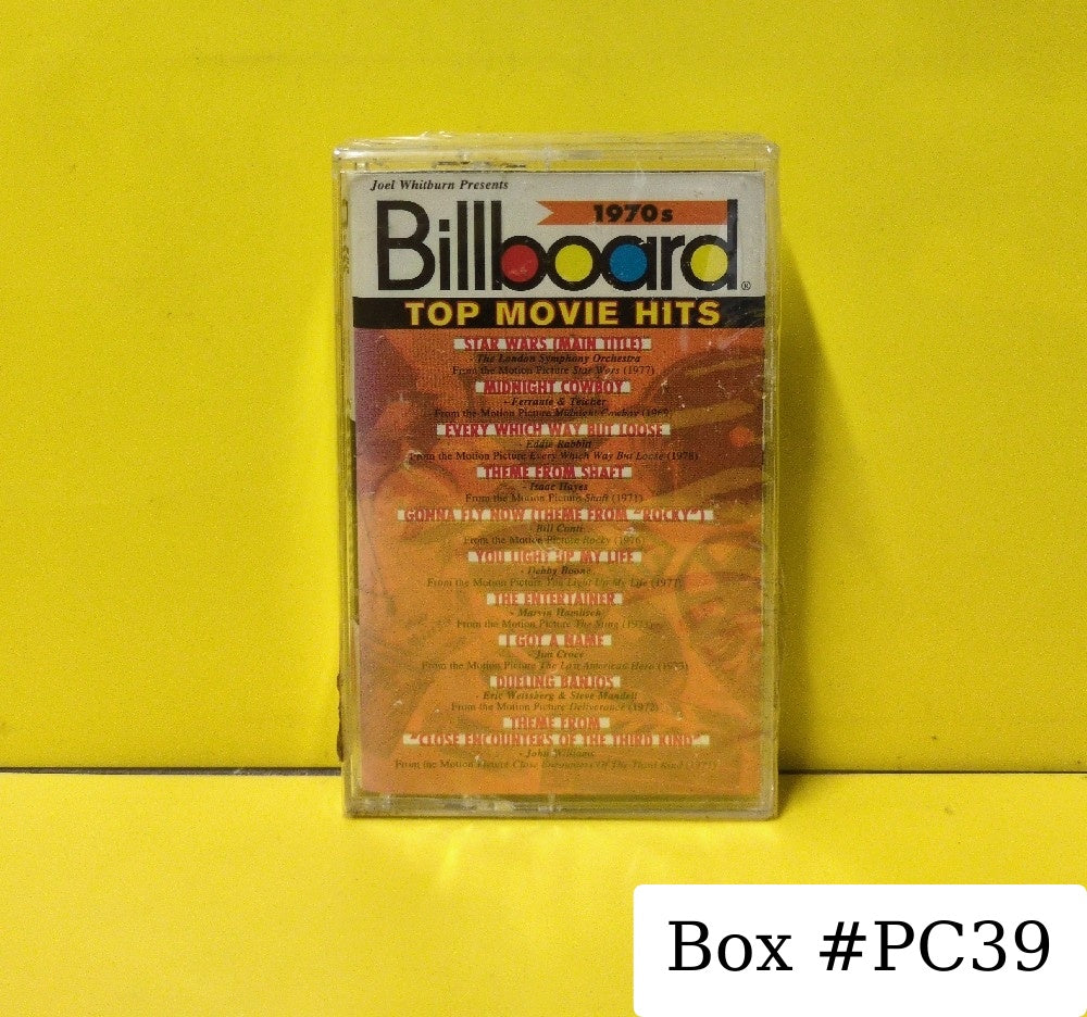 Various - Billboard Top Movie Hits 1970s - 1996 - R4 72424 - New - Sealed - Cassettes