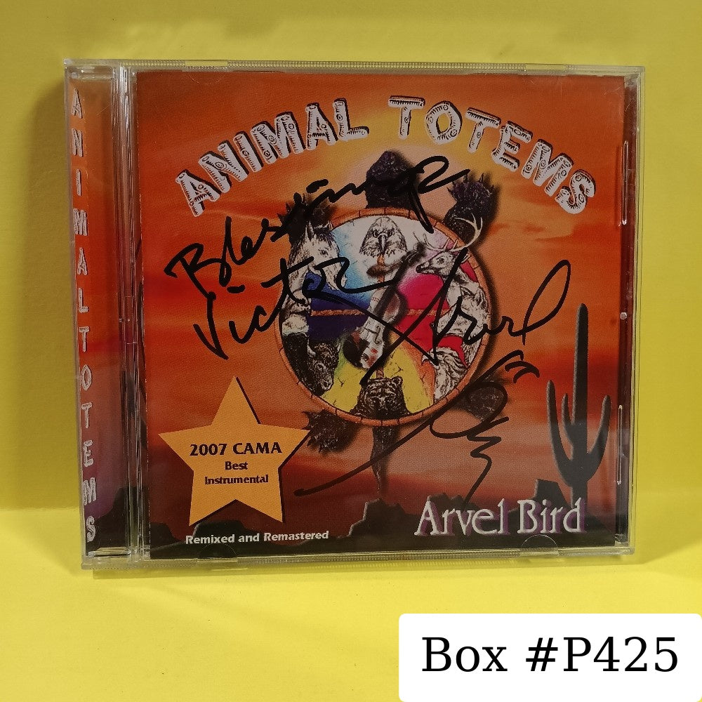 Arvel Bird AUTOGRAPHED - Animal Totems - 2004 - 8-0460-90051-27 - New - VG++ - CDs