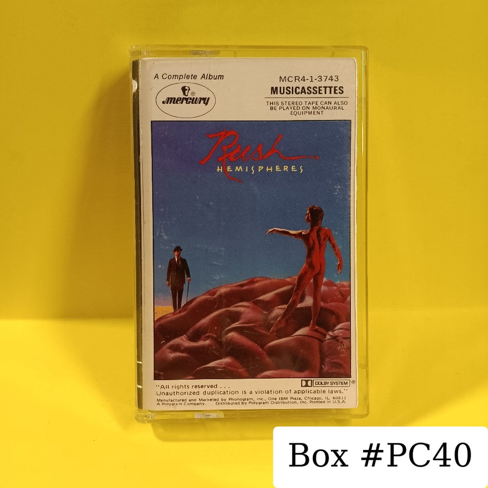 Rush - Hemispheres - MCR 4 1-3743 - Used - EX - Cassettes
