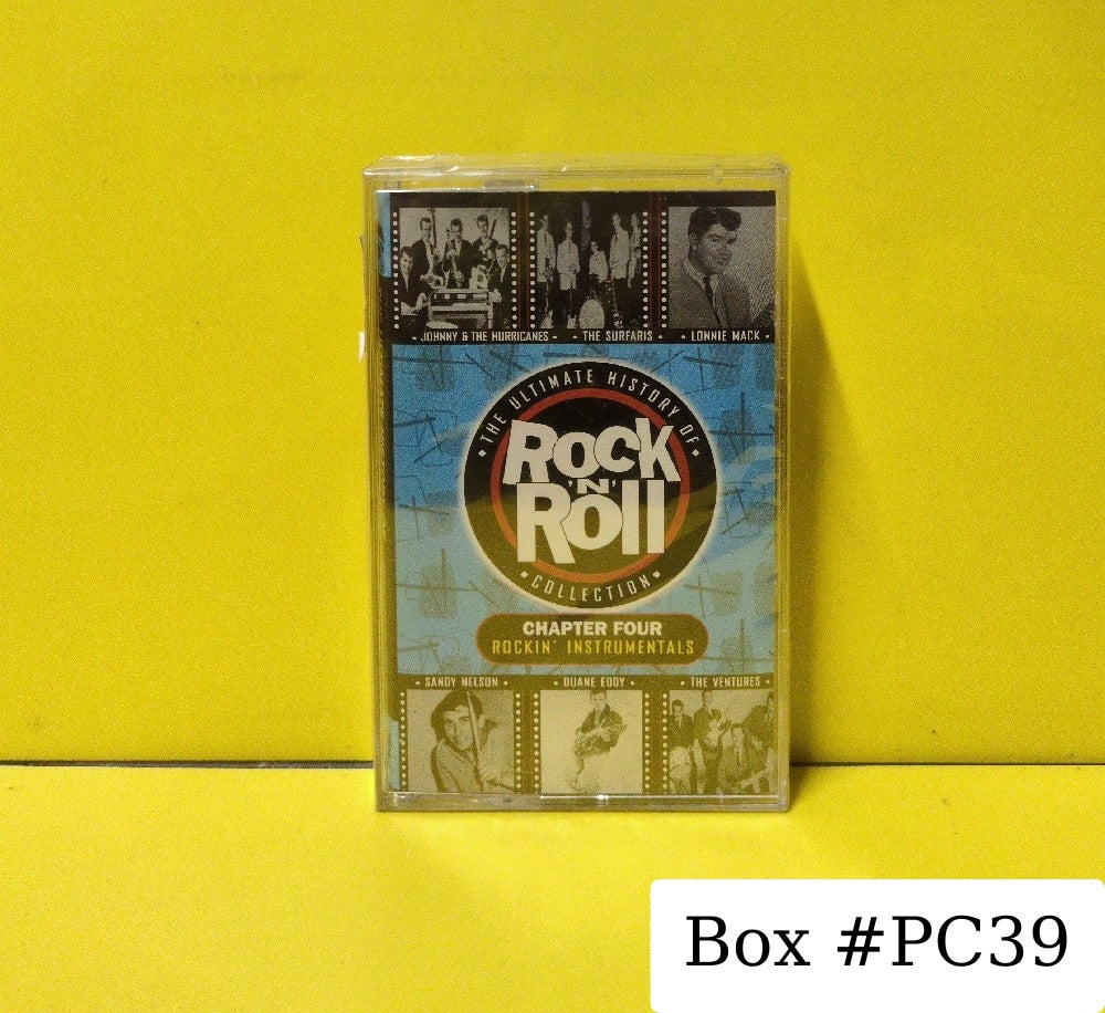 Various - The Ultimate History Of Rock 'N' Roll Collection: Chapter Four Rockin' Instrumentals - 1997 - 3804-4 - New - Sealed - Cassettes