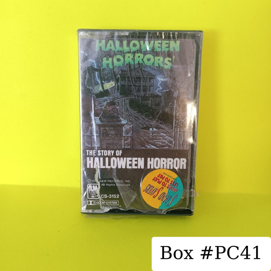 Halloween Horrors  - The Story Of Halloween Horror - 1977 - CS-3152 - New - Sealed - Cassettes