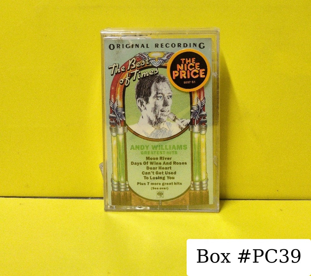 Andy Williams - Andy Williams' Greatest Hits  - PCT 9979 - New - Sealed - Cassettes