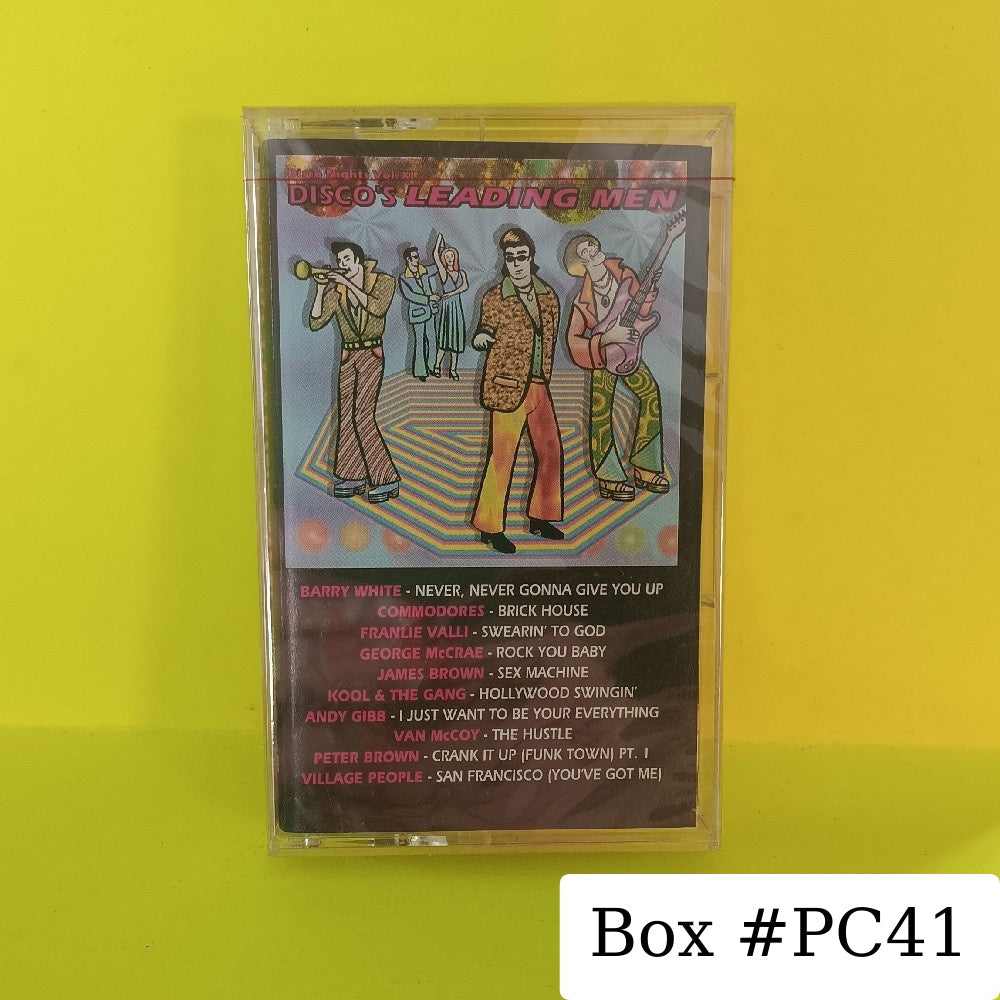 Various - Disco Nights Vol XI Disco's Leading Men - 1997 - 314 520 432-4 - New - Sealed - Cassettes