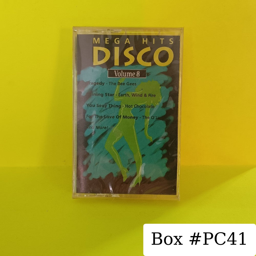 Various  - Mega Hits Disco Vol 8 - 1991 - 4XL 7057 - New - Sealed - Cassettes