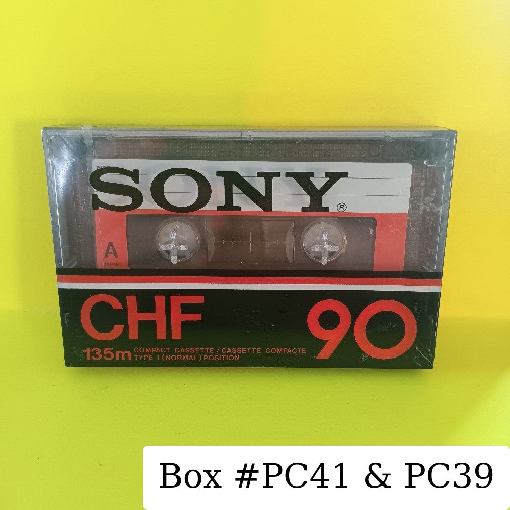 Sony CHF 90 Cassette Tape JAPAN New - Blank Media