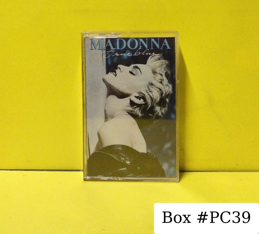 Madonna - True Blue - 1986 - 9 25442-4 - Used - EX - Cassettes - Clear Tape Shell