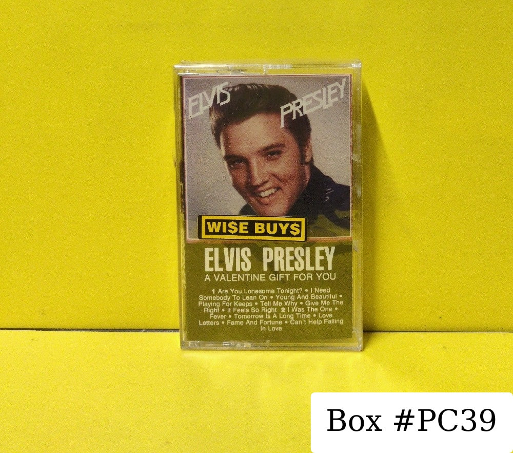 Elvis Presley - A Valentine Gift For You - 1985 - AFK1-5353 - New - Sealed - Cassettes - Clear Tape Shell