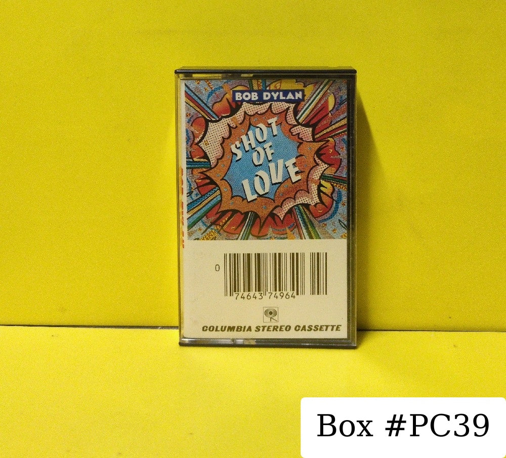 Bob Dylan - Shot Of Love - 1981 - PCT 37496 - Used - EX - Cassettes - Beige Tape Shell