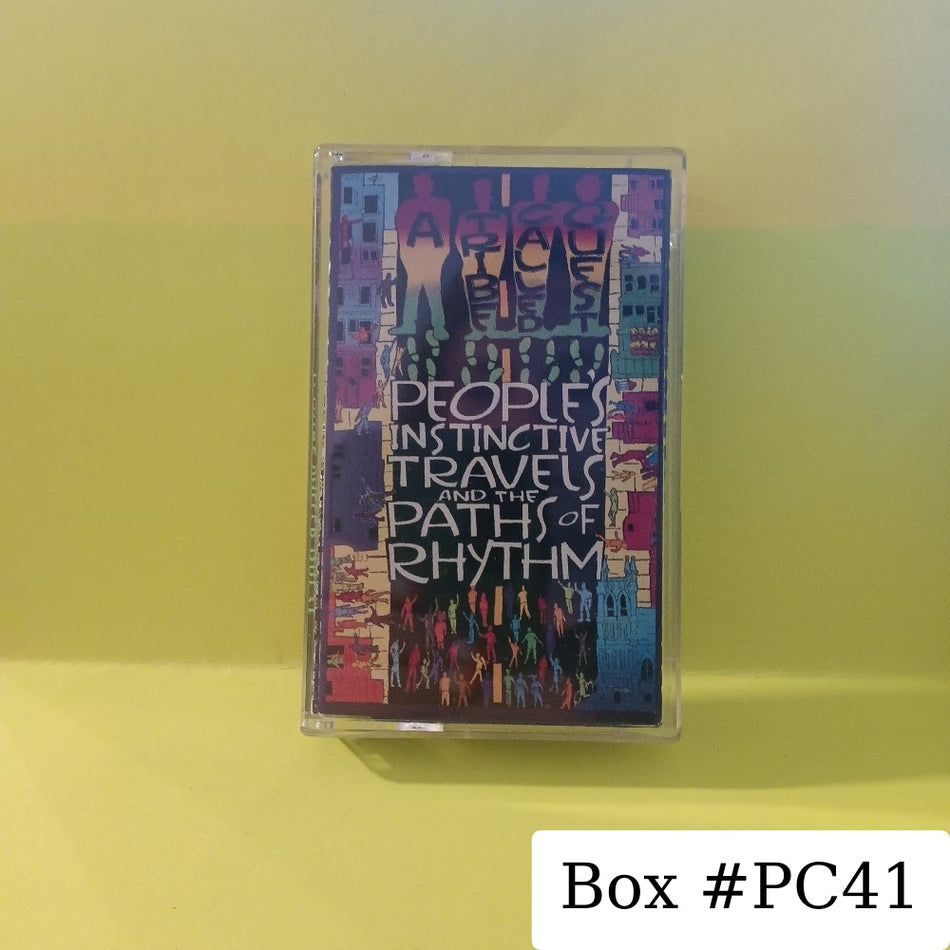 A Tribe Called Quest - People's Instinctive Travels And The Paths Of Rhythm - 1990 - 1331-4-J - Used - EX - Cassettes