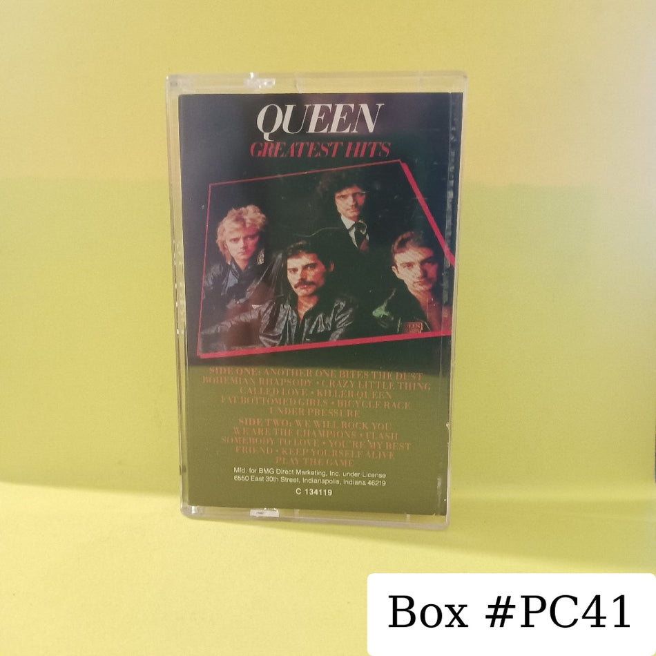 Queen  - Greatest Hits RCA CLUB EDITION  - 1981 - 5C5-564 C134119 - Used - EX - Cassettes