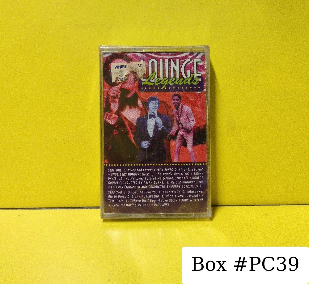 Various - Lounge Legends - 1997 - 3630-4 - New - Sealed - Cassettes