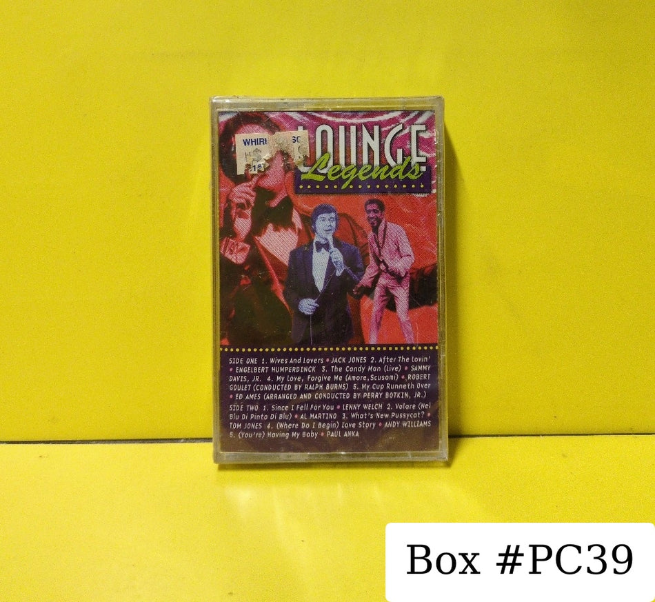 Various - Lounge Legends - 1997 - 3630-4 - New - Sealed - Cassettes
