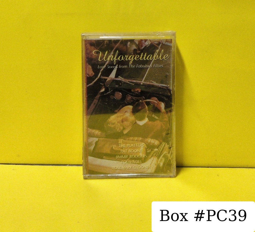 Various - Unforgettable: Love Songs From The Fabulous Fifties - 1995 - 3461-4 - New - Sealed - Cassettes