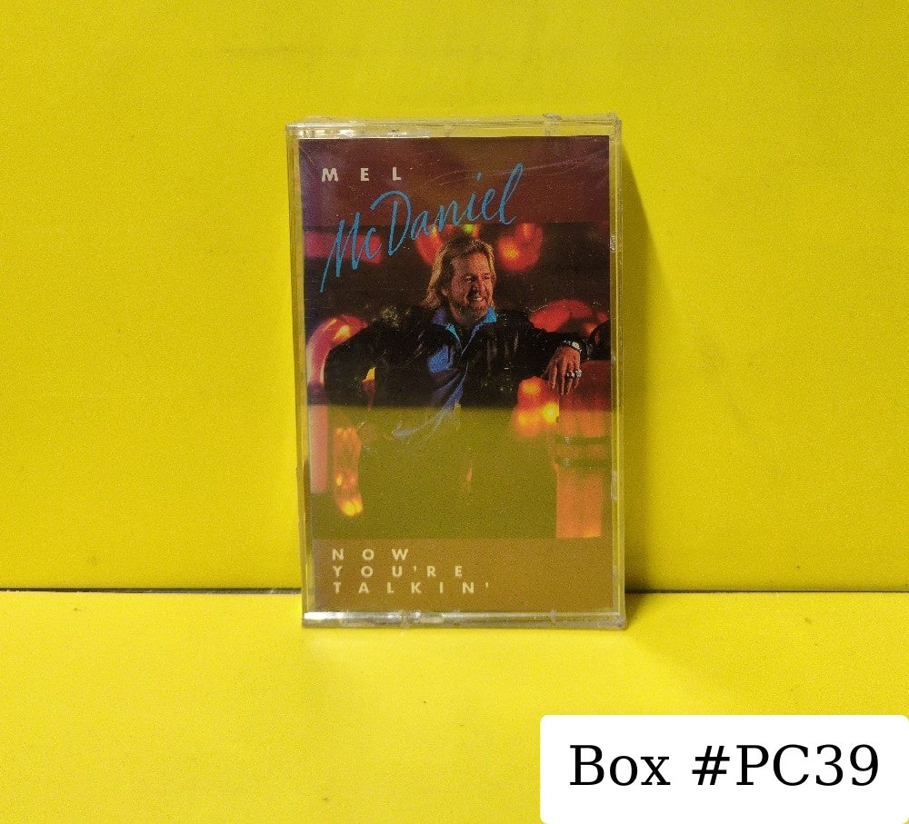 Mel McDaniel - Now You're Talkin' - 1988 - C4-48058 - New - Sealed - Cassettes