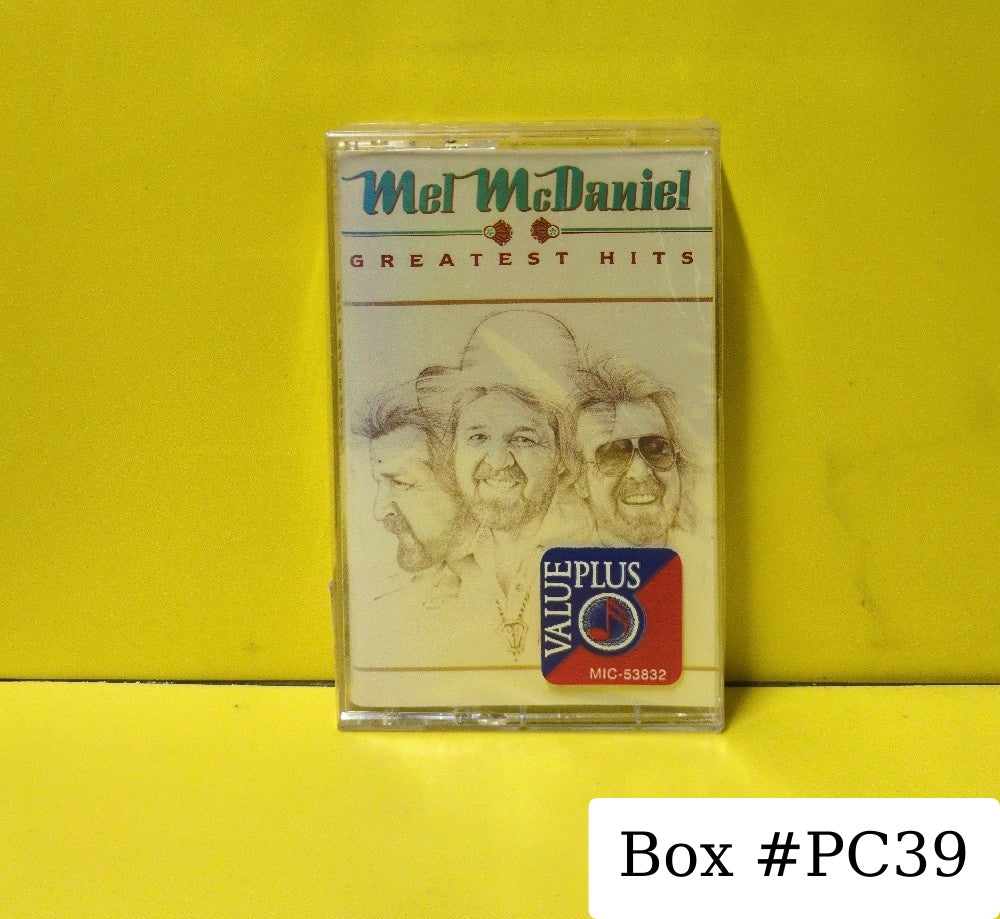 Mel McDaniel - Greatest Hits - 1994 - C4-0777-7-46867-4-7 - New - Sealed - Cassettes - Reissue