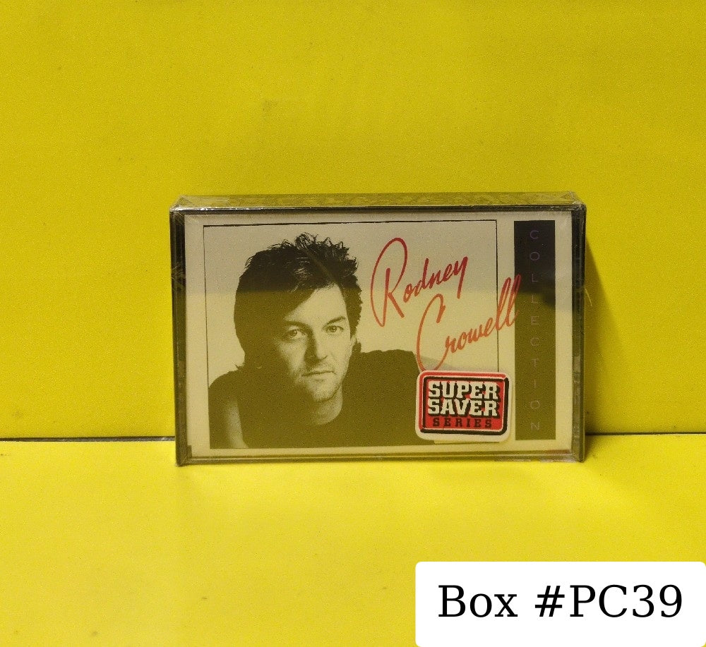 Rodney Crowell - The Rodney Crowell Collection - 1989 - 9 25965-4 - New - Sealed - Cassettes