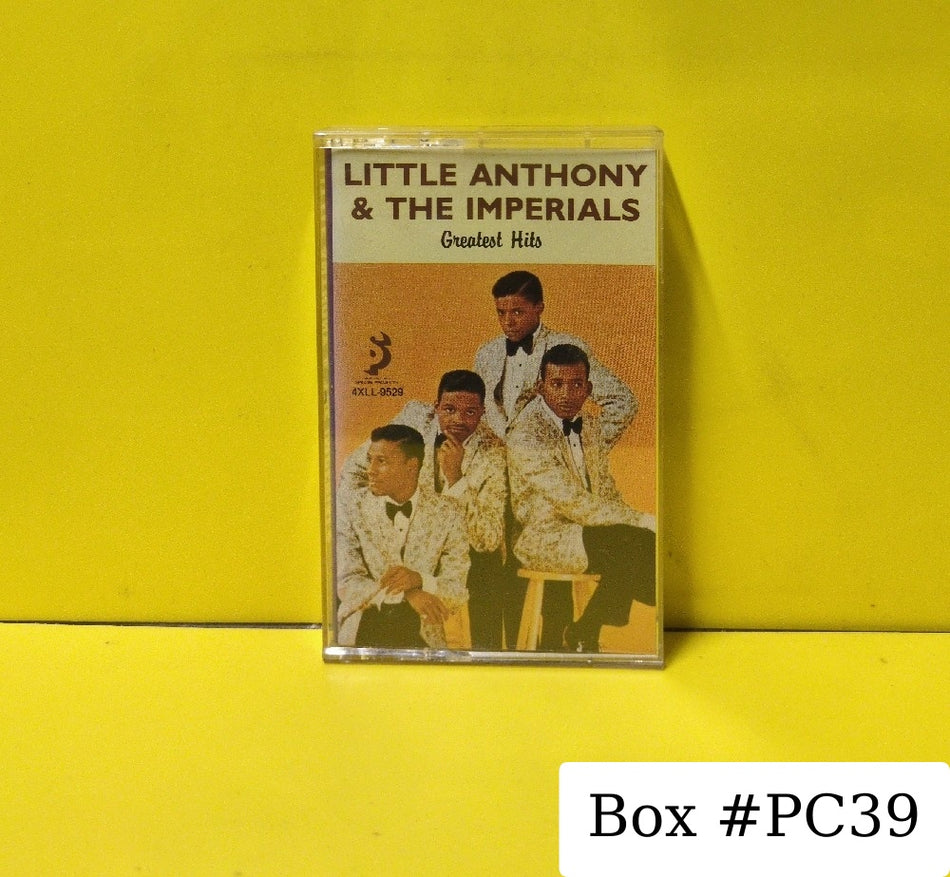Little Anthony & The Imperials - Greatest Hits - 1987 - 4XLL-9529 - Used - EX - Cassettes - Clear Tape Shell