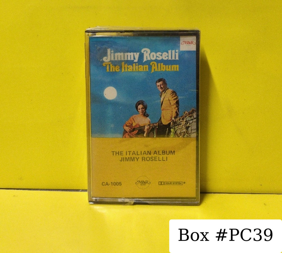 Jimmy Roselli - The Italian Album - CA-1005 - New - Sealed - Cassettes - Reissue